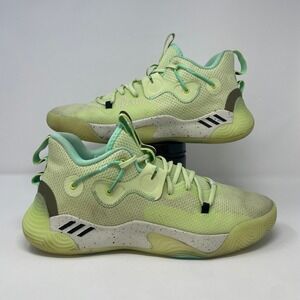 Adidas Harden Stepback 3 Men's Size 12 Basketball Shoes‎ Light Green Sneakers